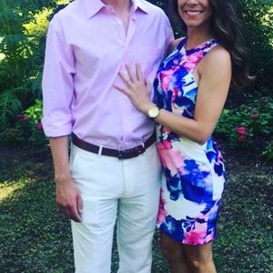 Floral Print Cocktail Dress